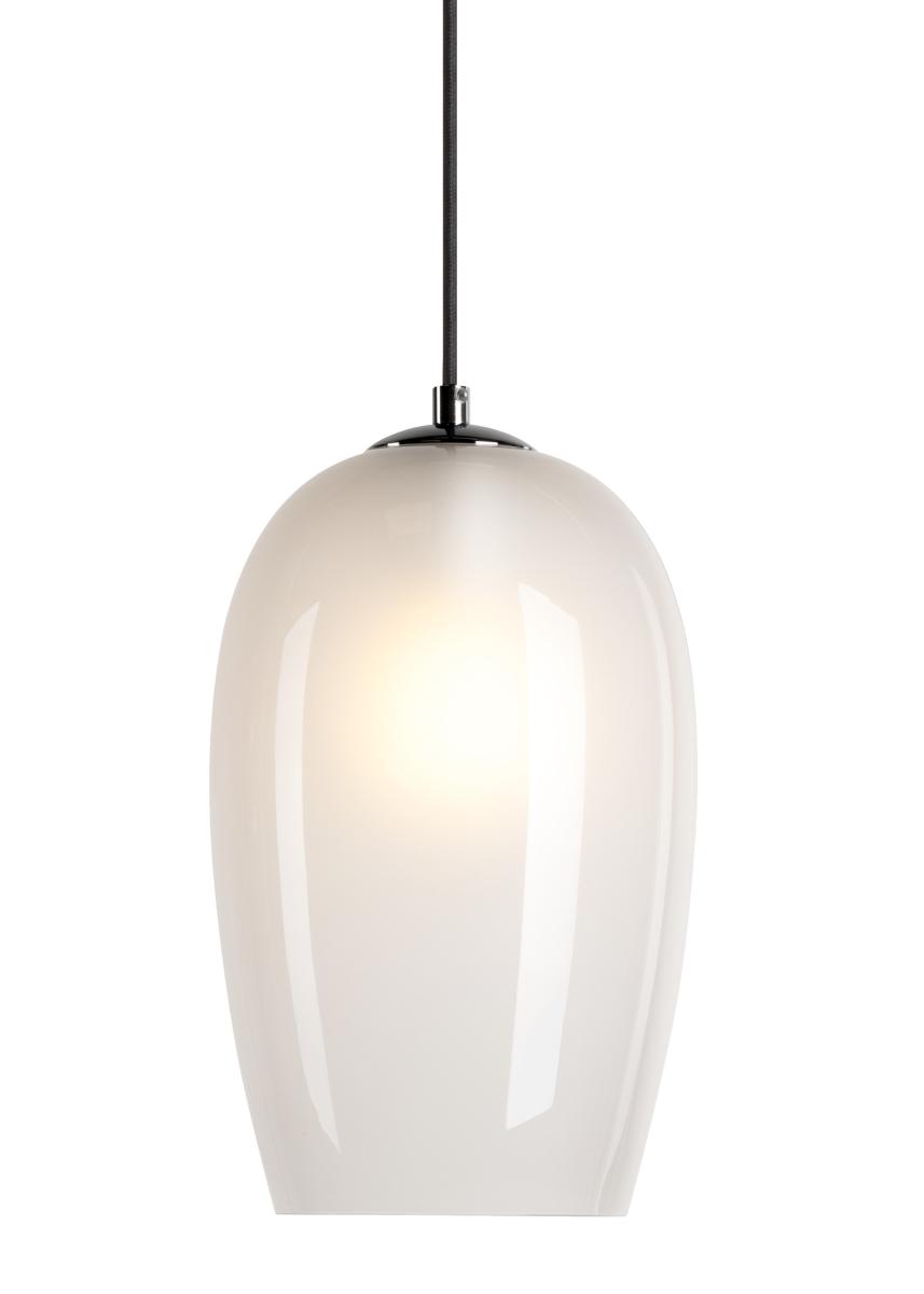 SLV - PANTILO OVAL PD, E27 pendelarmatuur, wit/chroom - 1006402