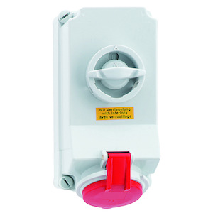 Bals - WCD 6h 32A 5P 400V IP44 225x118 A/V - 16043