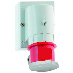 Bals - Toestelstopcontact 16A 3P+A 400V IP44 met klapdeksel - 2465