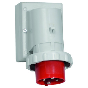 Bals - cee mannelijk opbouwstopcontact 16A 3P+T 400V IP67 schroefa - 2477