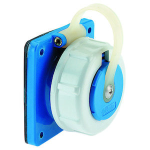 Bals - inbouwstopcontact 16A 2P+RA 250V IP68 flens 75x75 ( 60x60 - 7112