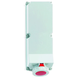 Bals - opbouw cee stopcontact 125A 3P+N+A 400V IP67, schroefaanslui - 11479
