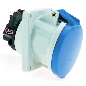 Bals - inbouw cee stopcontact 63A 2P+A 230V IP44, schroefaansluitin - 12563