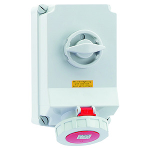 Bals - cee opbouwcstopcontact 63A 3P+N+T 400V IP67 + SCHAK VERGRE - 16602