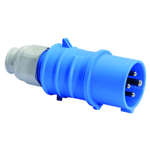 Bals - cee stekker 32A 3P+A 230V IP44, quick connect + multi grip T - 21841