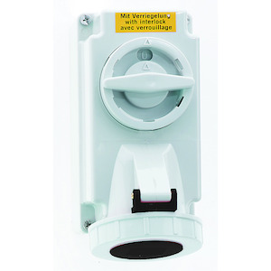Bals - opbouw cee stopcontact 16A 3P+A 500V IP67, + schakelaar + ve - 160057