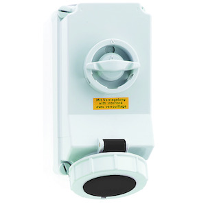 Bals - opbouw cee stopcontact 32A 3P+A 500V IP67, + schakelaar + ve - 160179