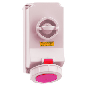 Bals - opbouw cee stopcontact 32A 3P+N+A 400V IP67 VALOX,+ schakela - 160184