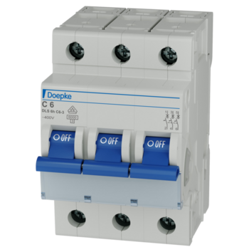 Doepke - AUTOMAAT DLS6 H 6A 3P 6KA C - 09914289