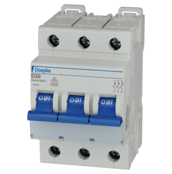 Doepke - AUTOMAAT 20A 3P "D" 10KA - 09916474