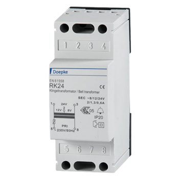 Doepke - TRF 230V 8/12/24 V;2/1,3/0,6A - 09980654