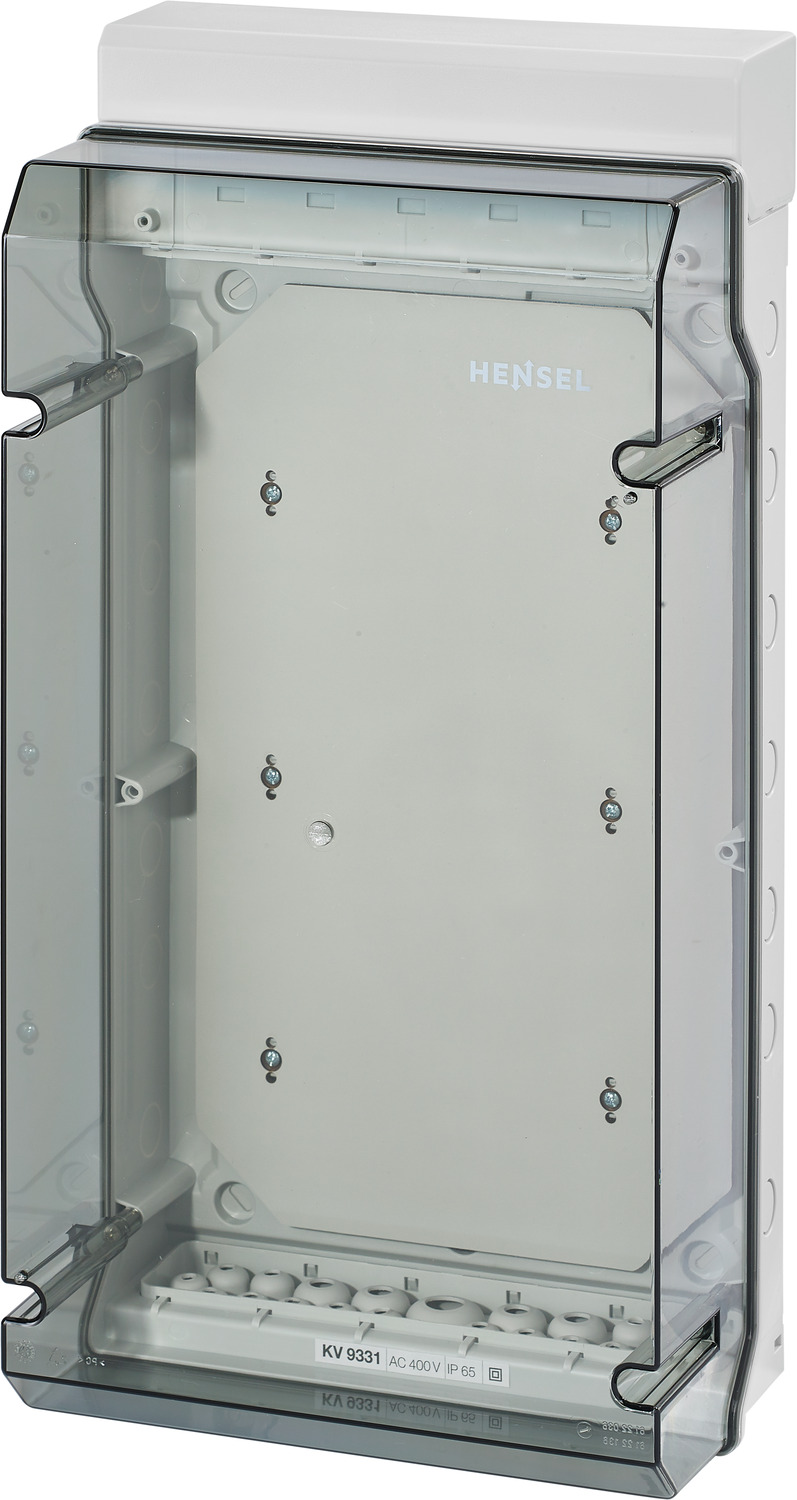 Hensel - KV KAST TRANSP IP65 LEEG - 6100100