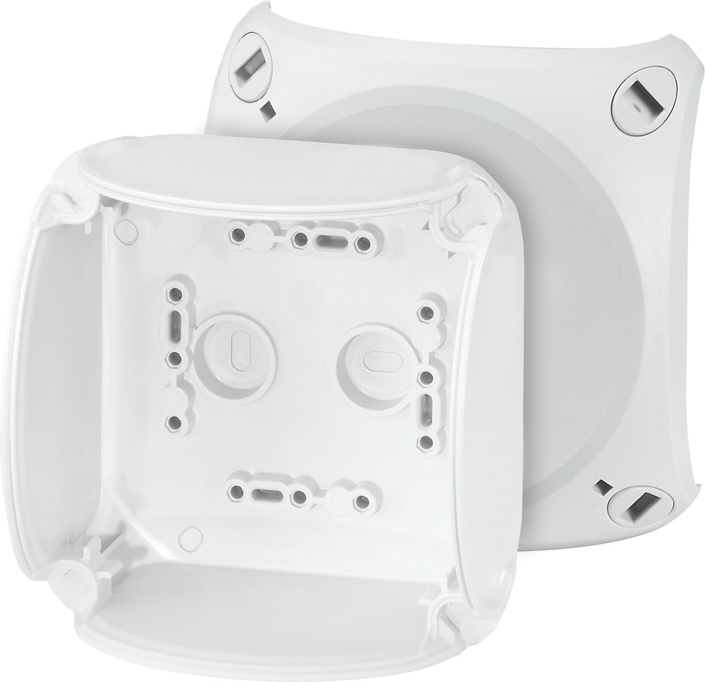 Hensel - AFTAKDOOS WEERSBESTENDIG 104x104GRIJS ZONDER INGANGEN - 62000083