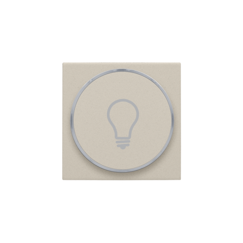 Niko - Set drukknop led lampsymbool sand textured - 138-64008