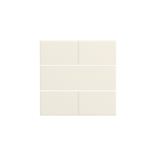 Niko - Set drukknop 4v 24V cotton white textured - 139-40050