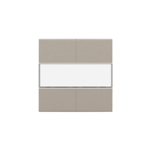 Niko - Set drukknop 4v 24V tekst claystone textured - 140-40250