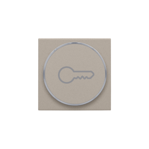 Niko - Set drukknop led sleutelsymbool claystone textured - 140-64009