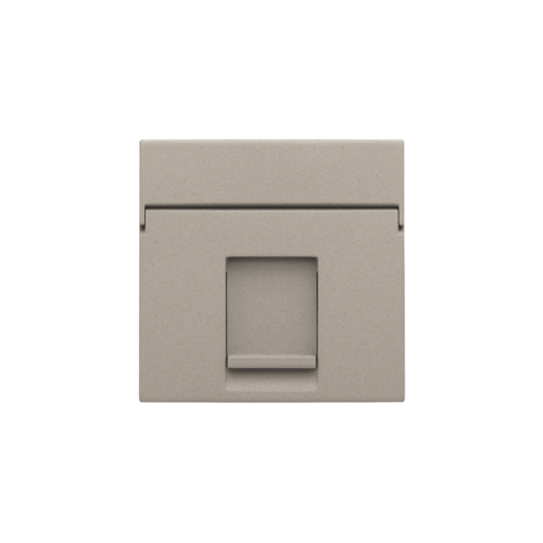 Niko - Centraalplaat data 1x RJ claystone textured - 140-65100