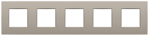 Niko - Intense afdekplaat 5v 71mm claystone textured - 140-76005