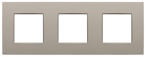 Niko - Intense afdekplaat 3v 71mm claystone textured - 140-76700