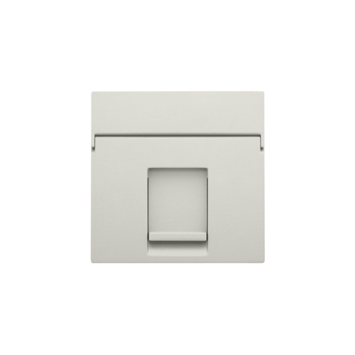 Niko - Centraalplaat data 1x RJ light grey - 141-65100