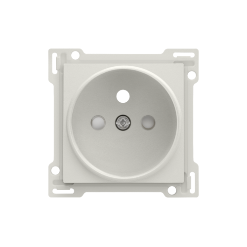 Niko - Set stopcontact penaarde 21mm light grey - 141-66101