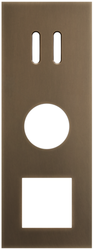 Niko - Rocker plaat 3v V71mm dark bronze patina - 211-56960