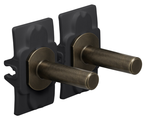 Niko - Toggle 2v brass dark bronze patina - 211-57002