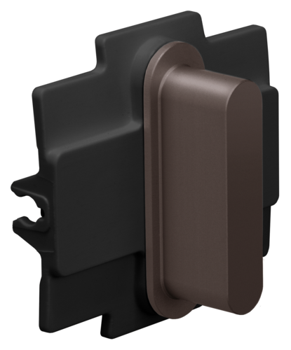 Niko - Rocker 1v alu ganache brushed - 222-56001