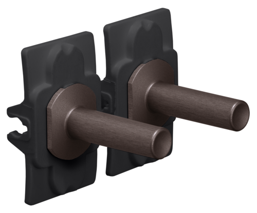 Niko - Toggle 2v alu ganache brushed - 222-57002