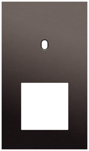 Niko - Toggle plaat 2v V60mm alu ganache brushed - 222-57255