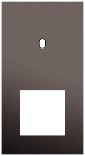 Niko - Toggle plaat 2v V71mm alu ganache brushed - 222-57855