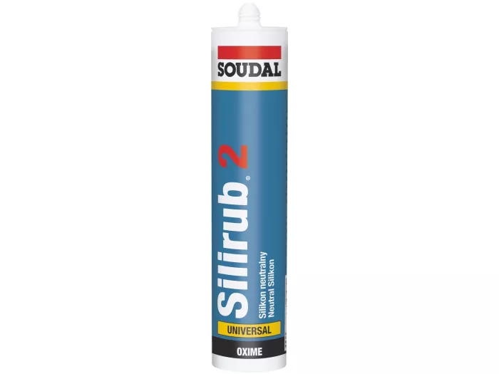 Soudal - Neutral Silicone Silirub 2 300 ml UNIVERSAL NEUTRAL - SOUD102384