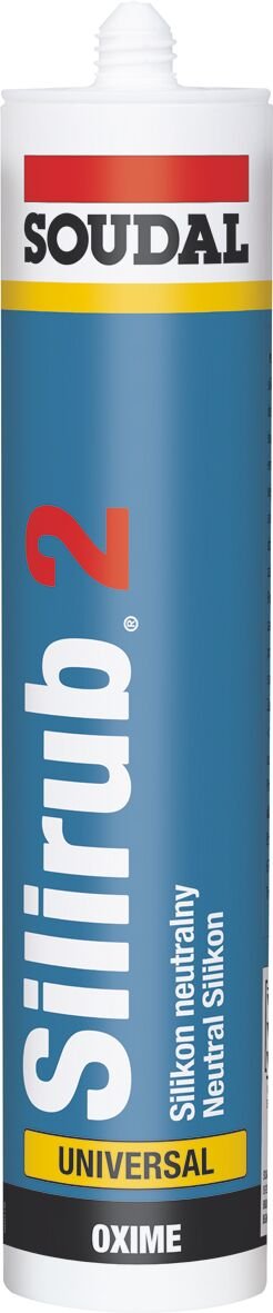 Soudal - Neutral Silicone Silirub 2 300 ml UNIVERSAL NEUTRAL - SOUD102384