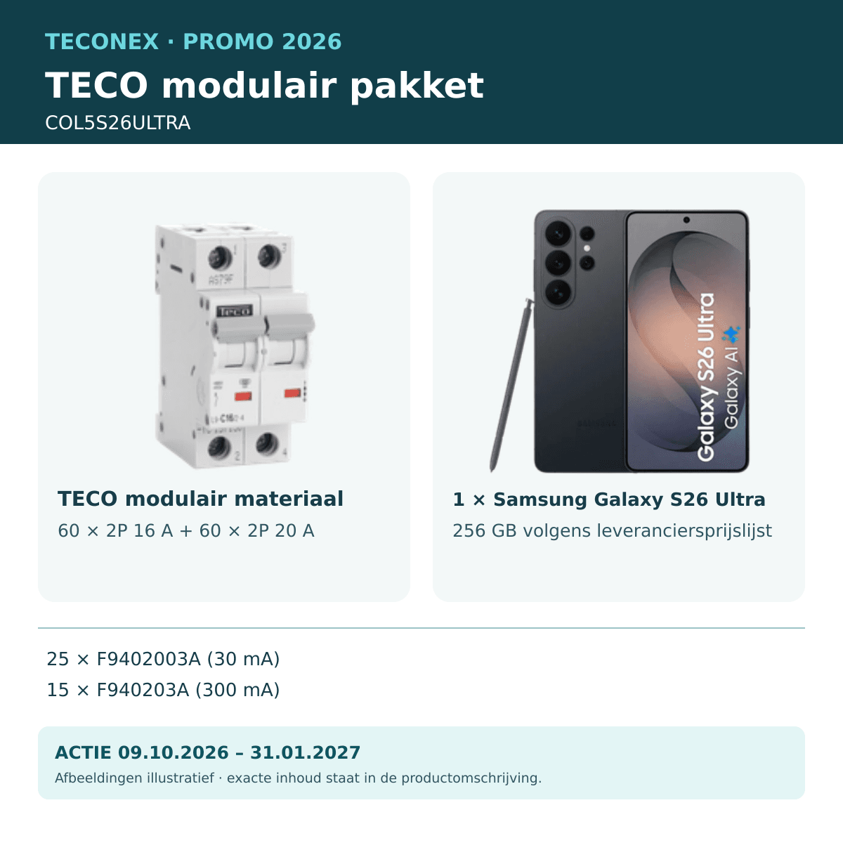 TECO - Promo Samsung Galaxy S26 Ultra 2P 40 A - COL5S26ULTRA