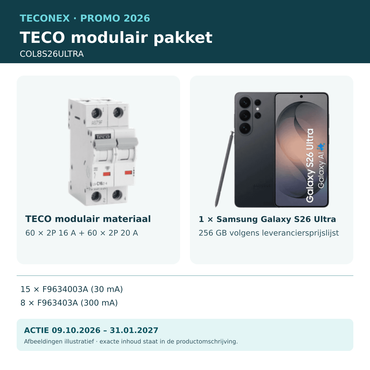 TECO - Promo Samsung Galaxy S26 Ultra 4P 63 A - COL8S26ULTRA