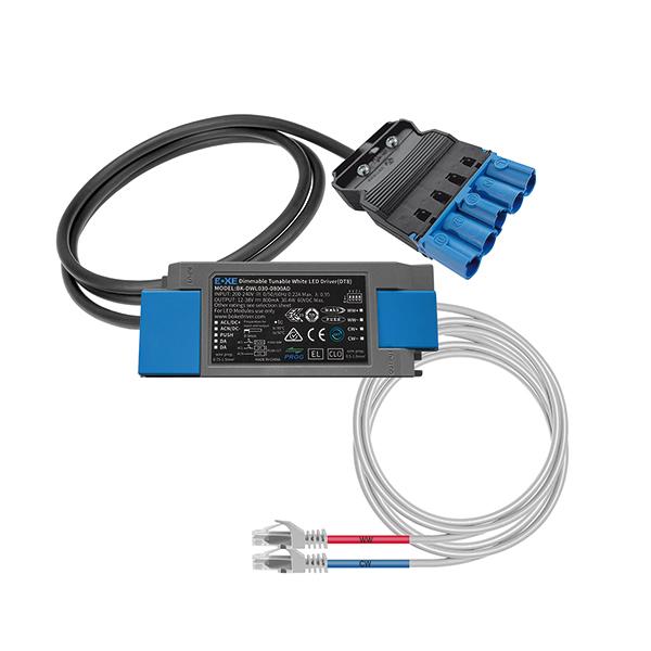 ESYLUX - DRIVER SET TW 32W 700mA RJ45 WIELAND GST DALI 2 DT8 - EQ10127823