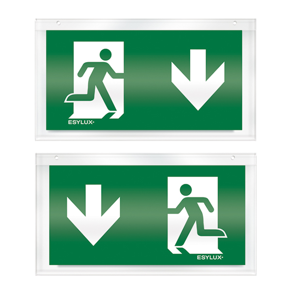 ESYLUX - SLX 24 DISPLAY SYMBOL 2 SIDE DOWN - EN10079085