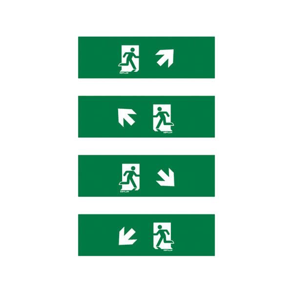 ESYLUX - SLX 14 FLAT SYMBOL SET II - EN10077135