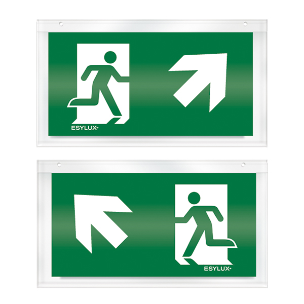 ESYLUX - SLX 32 DISPLAY SYMBOL 2 SIDE TOP RIGHT LEFT - EN10032523