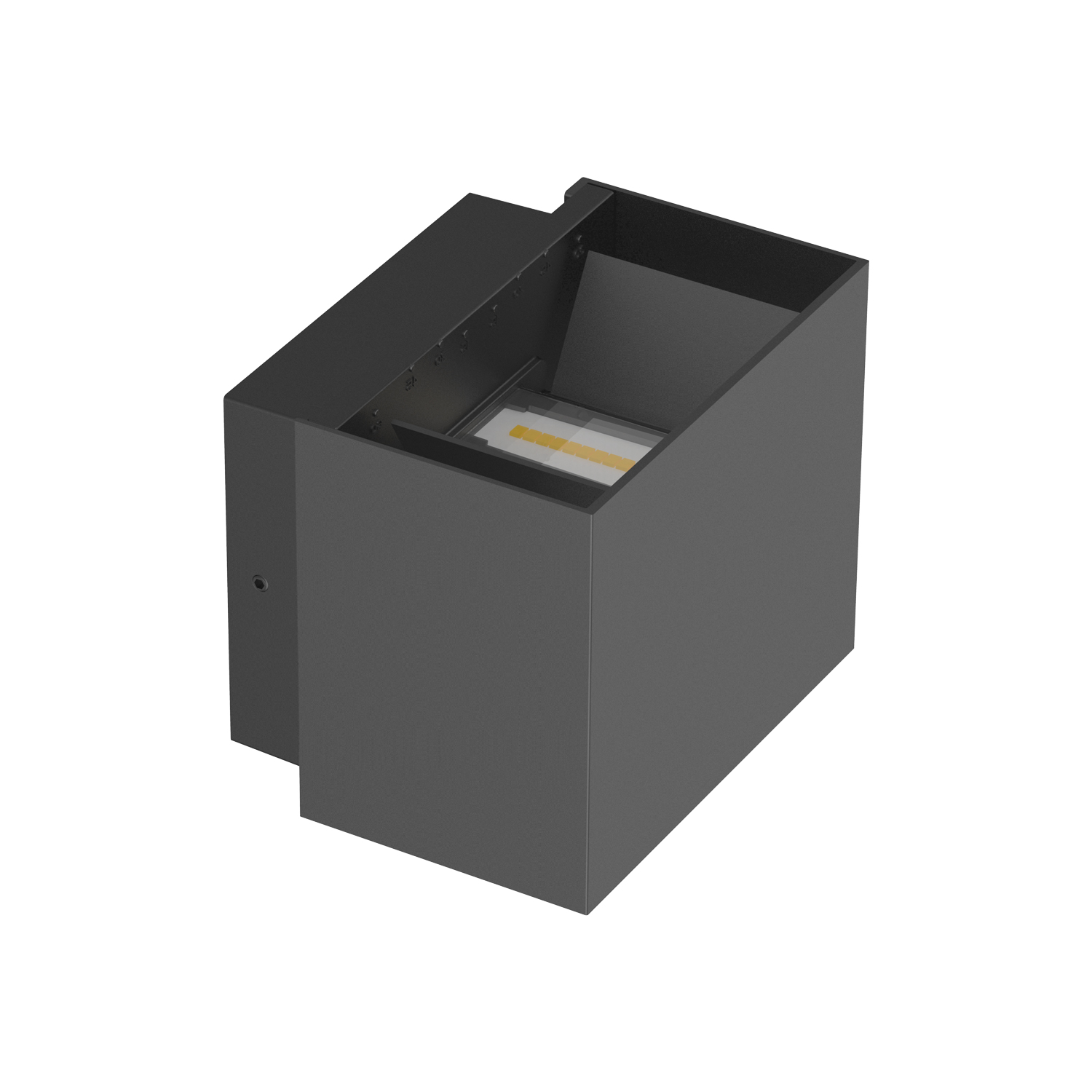 Prolumia - Pro Cube Wandarmatuur up/down, 120x100x97mm, 2x5W, aan/uit - 40010400