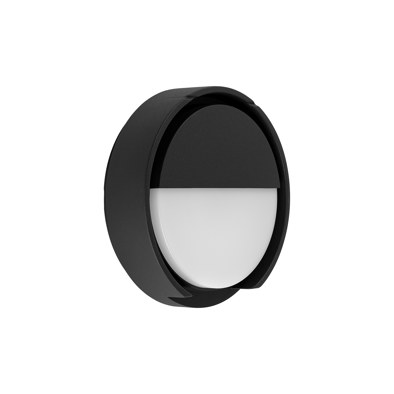 Prolumia - Rockdisc III mini, shielded, Ø 270 mm, max. 9 W, aan/uit, zw - 40009035