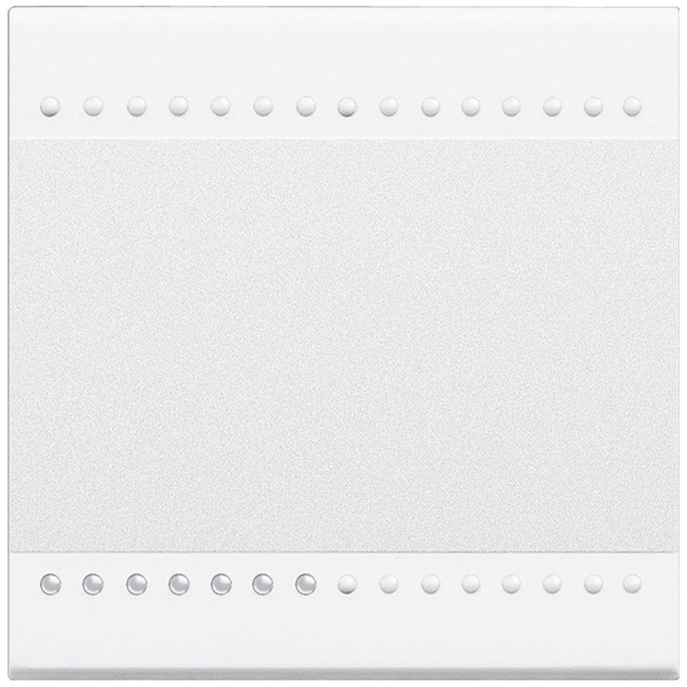 Legrand - LIVING LIGHT Verlichtb. toets 1 functie 2 mod wit - N4915M2N