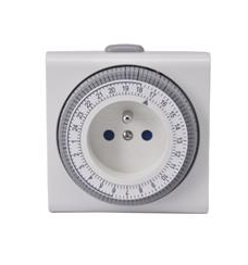 Elix - Mechanische timer 24u 2P+A 16A 3680W - 38380