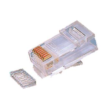 Elix - RJ45 Cat6 UTP stekker met geleider - 34413
