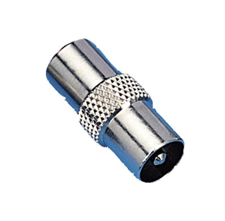 Elix - Adapter 9,5mm coax mannelijk naar mannelijk - 37242
