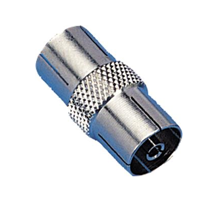 Elix - Adapter 9,5mm coax vrouwelijk naar vrouwelijk - 37243
