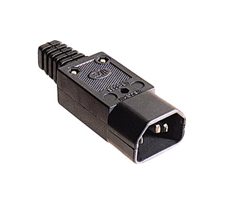 Elix - IEC C14 stekker mannelijk 3 polig 10 A 230 V - 34304