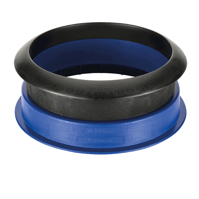 Itho Daalderop - Adapter met afdichtingsring 150mm 160mm - 04-00062