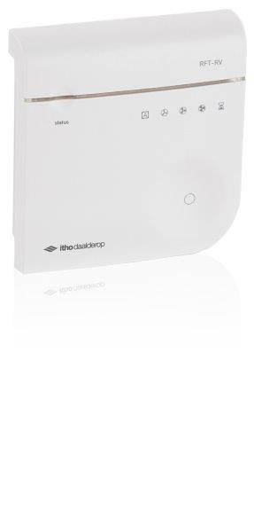 Itho Daalderop - RV sensor en RF bediening, batterij gevoed (meegeleverd) - 04-00101